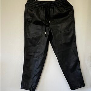 Black Leather Pants